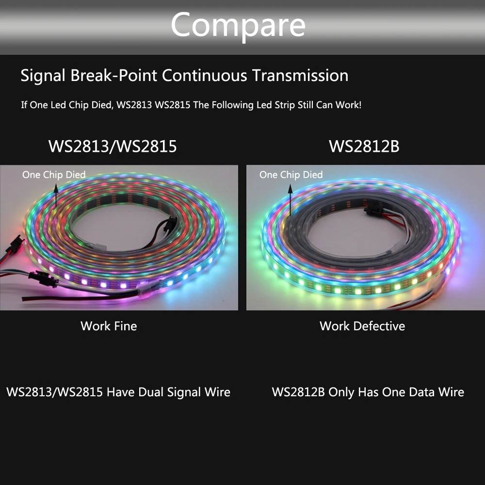 Ws2811 ws2812b ws2813 ws2815 светодиодная - Фотография_6