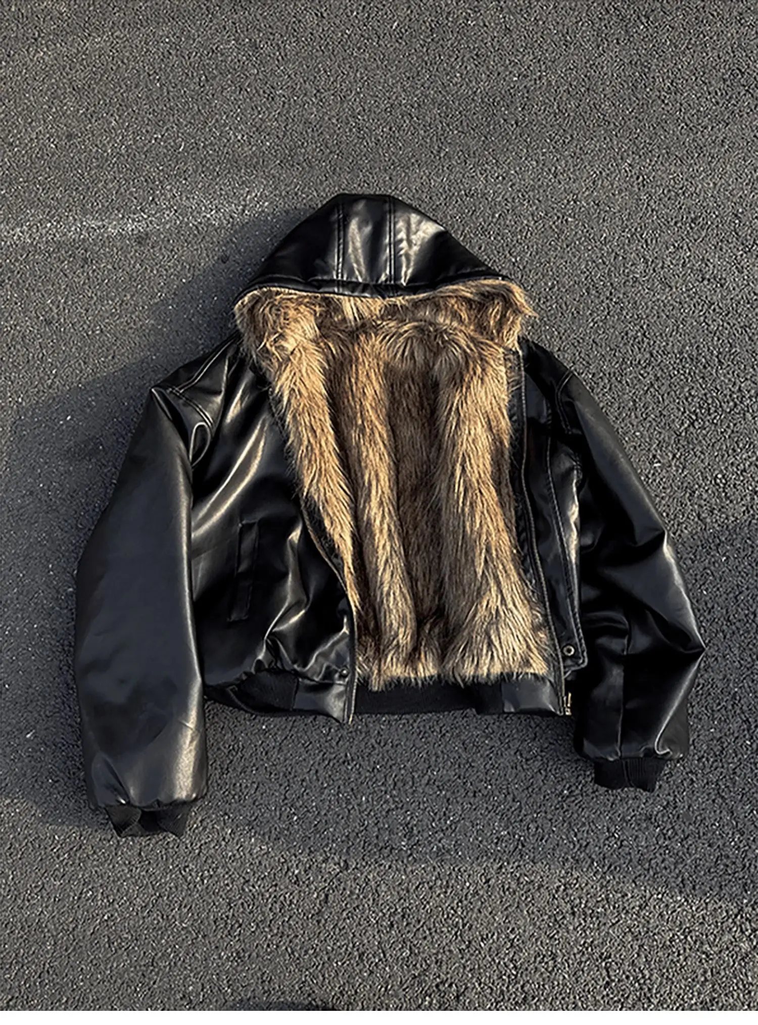 Новая двусторонняя дубленка - Фотография_5