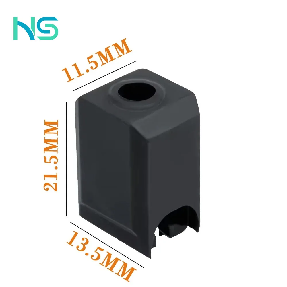 Высокотемпературные износостойкие черные силиконовые носки - Фотография_2