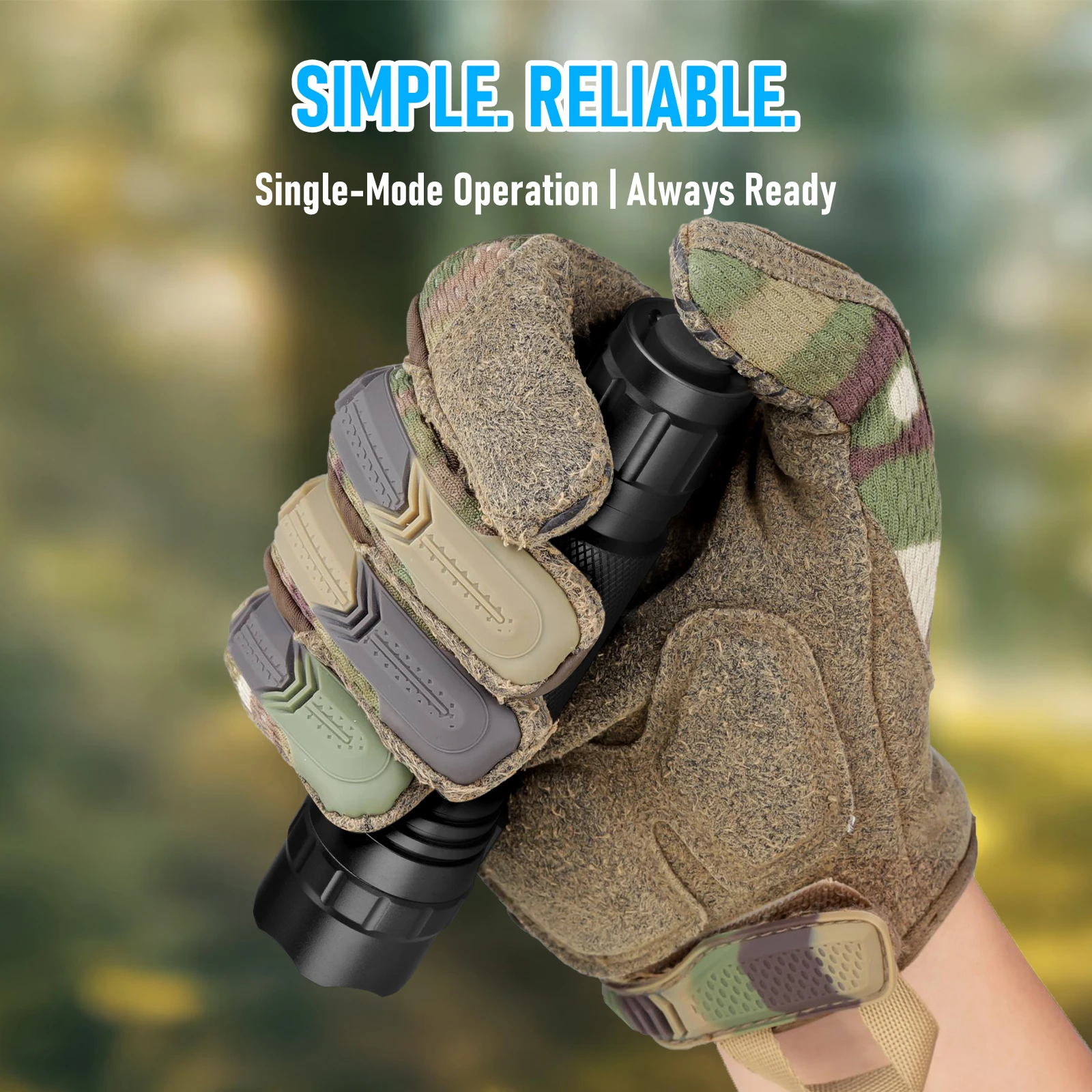 Светодиодный тактический полицейский фонарь ultrafire wf-501b - Фотография_5