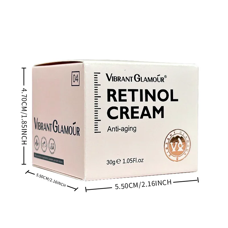 Яркий гламурный крем для лица с ретинолом