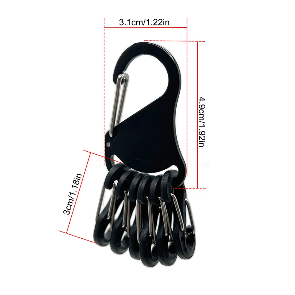 Тактические держатели для химических светильников из алюминиевого сплава - Фотография_4