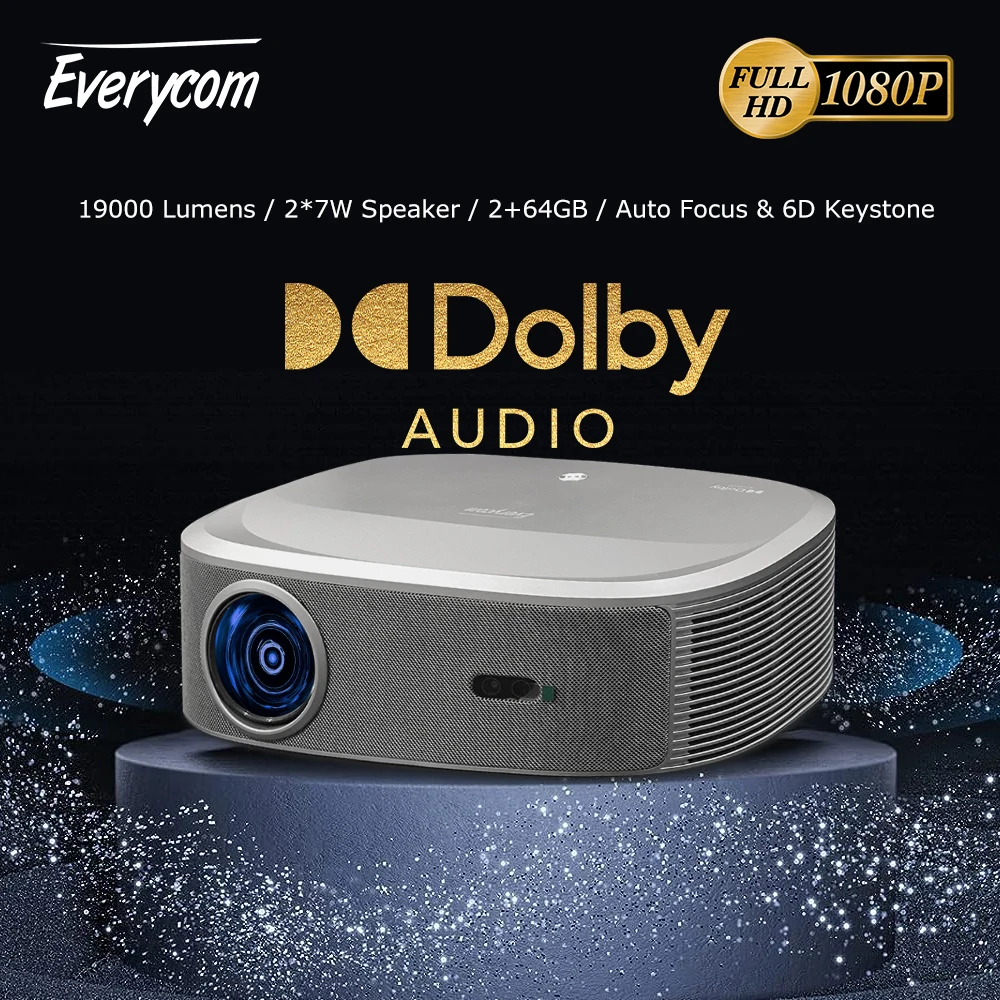 Everycom hq10w 1080p проектор full