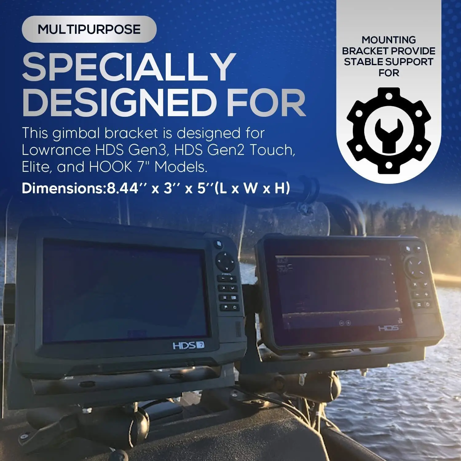 Подвеса для lowrance hds-7 gen2/gen3 touch - Фотография_2