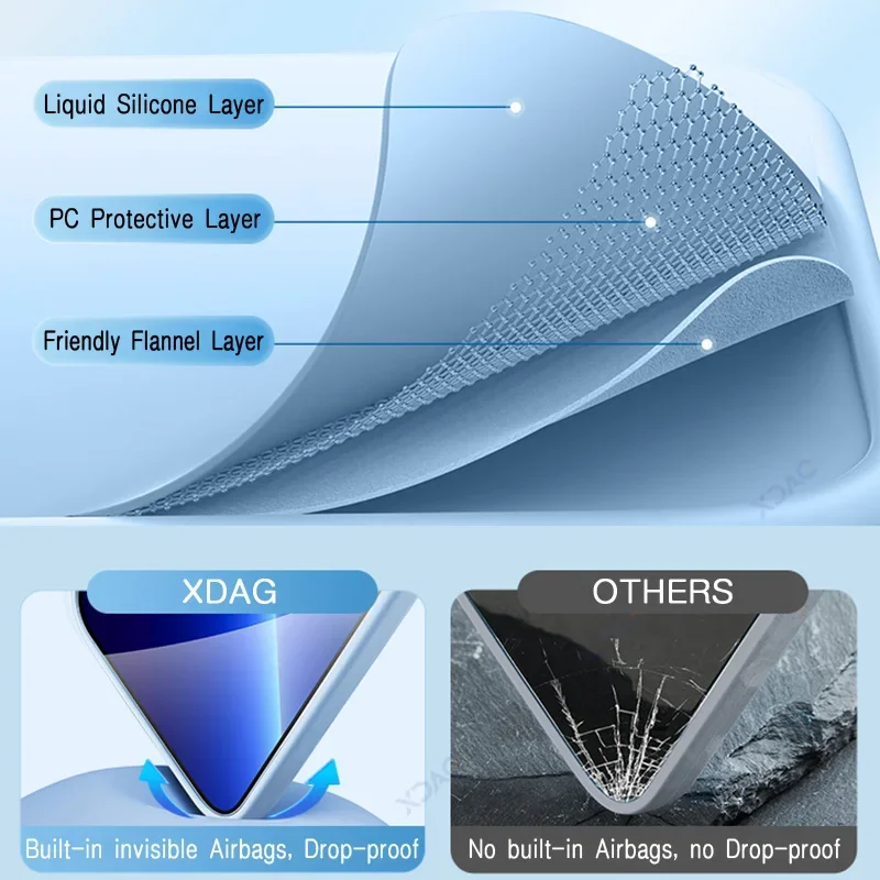 Роскошный двухслойный чехол для мобильного телефона realme gt6 gt 6 - Фотография_6