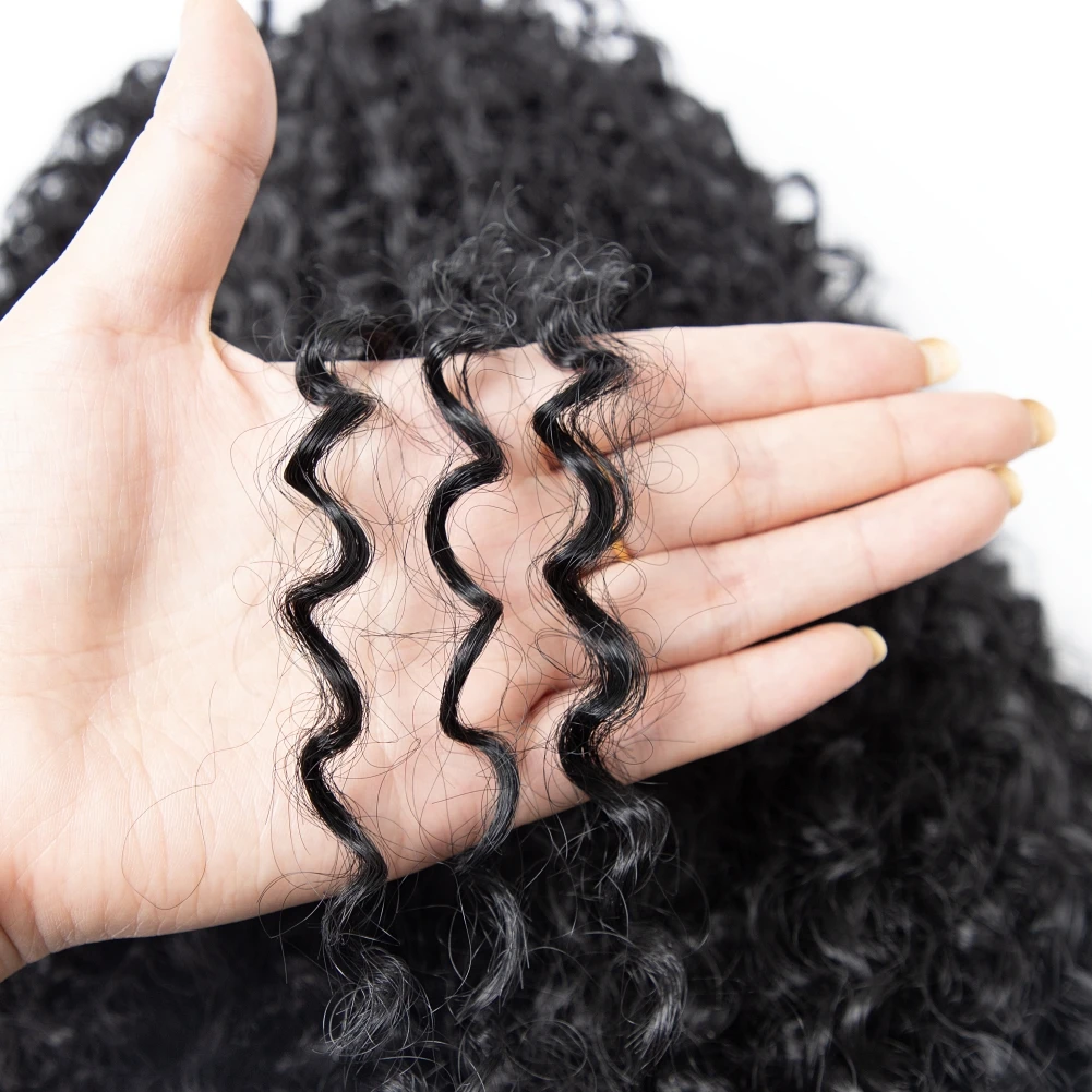 Вьющиеся синтетические хвостики - Фотография_6