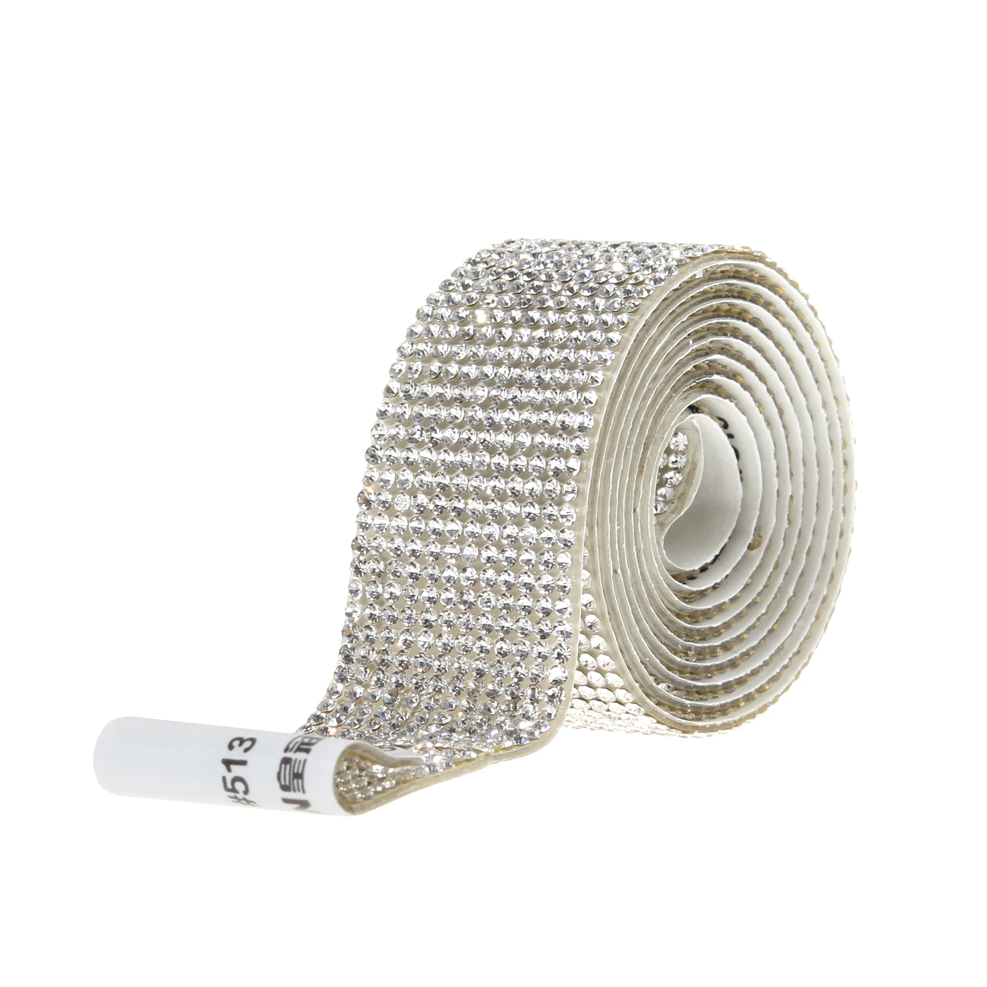 Самоклеящаяся хрустальная лента со стразами и бриллиантами - Фотография_6