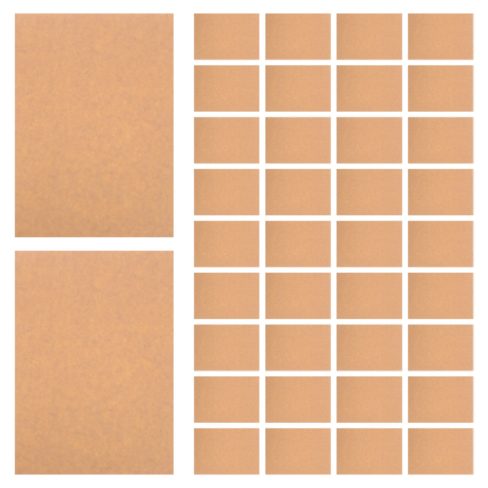 50 листов коричневой крафт-бумаги - Фотография_3