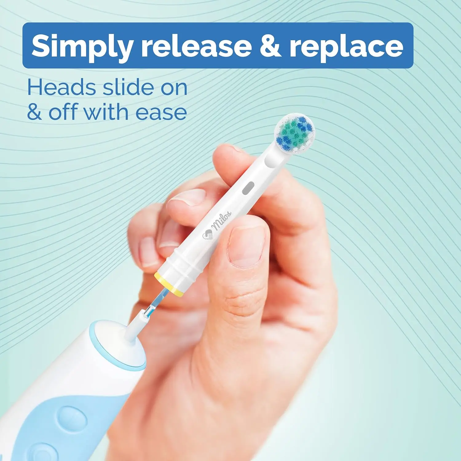 16 × сменные насадки для электрической зубной щетки oral-b - Фотография_2