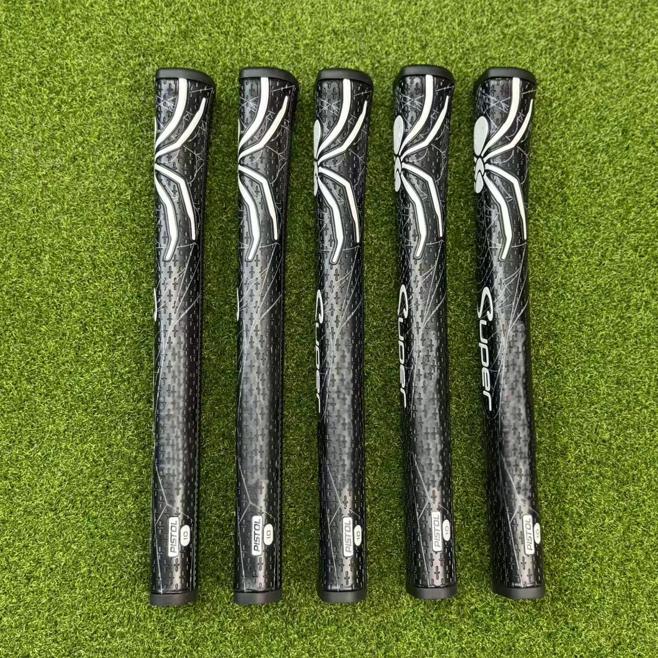 Супер черная ручка для клюшки для гольфа с пауком - Фотография_2