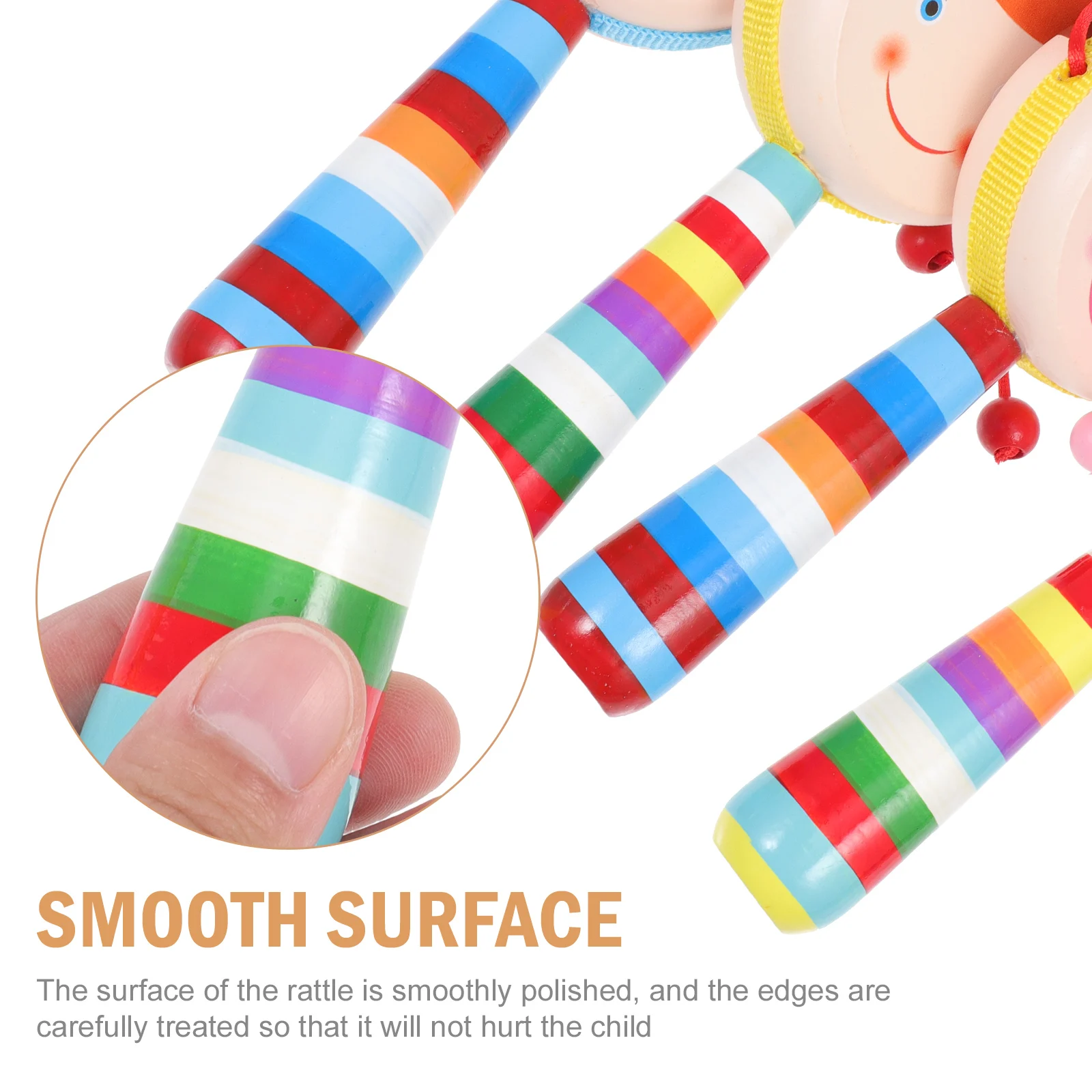 Детские игрушки деревянный погремушка - Фотография_2