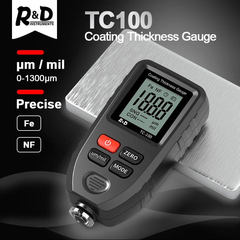 R&d tc100 толщиномер покрытия 0