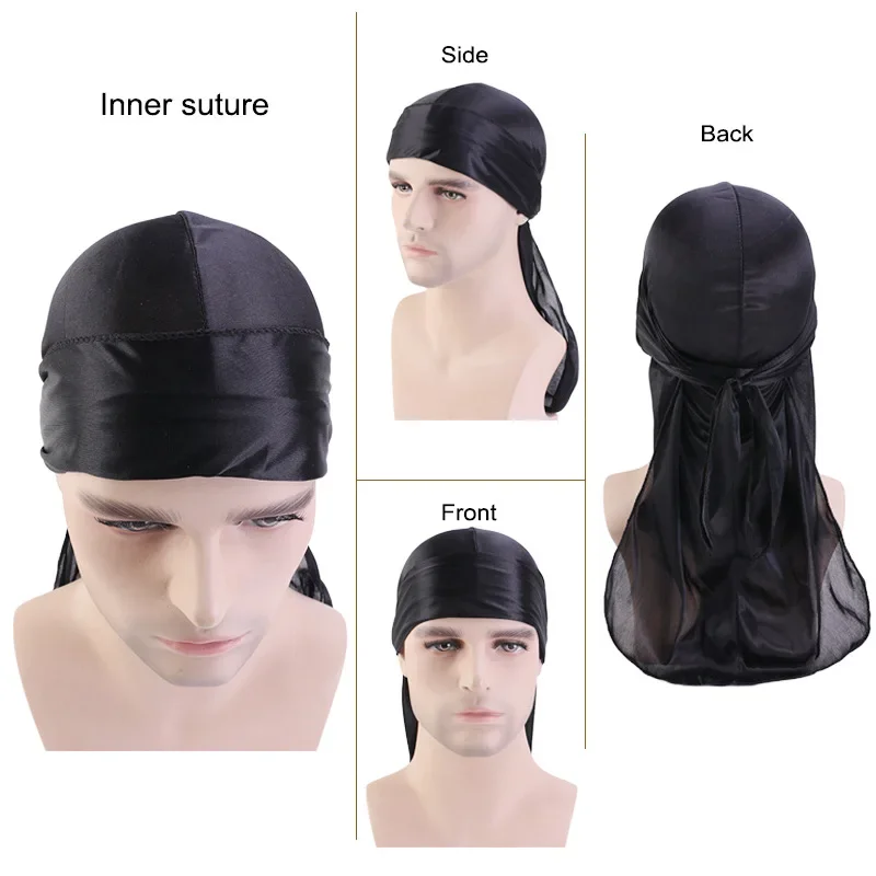 Мужская шелковая бандана durag - Фотография_5