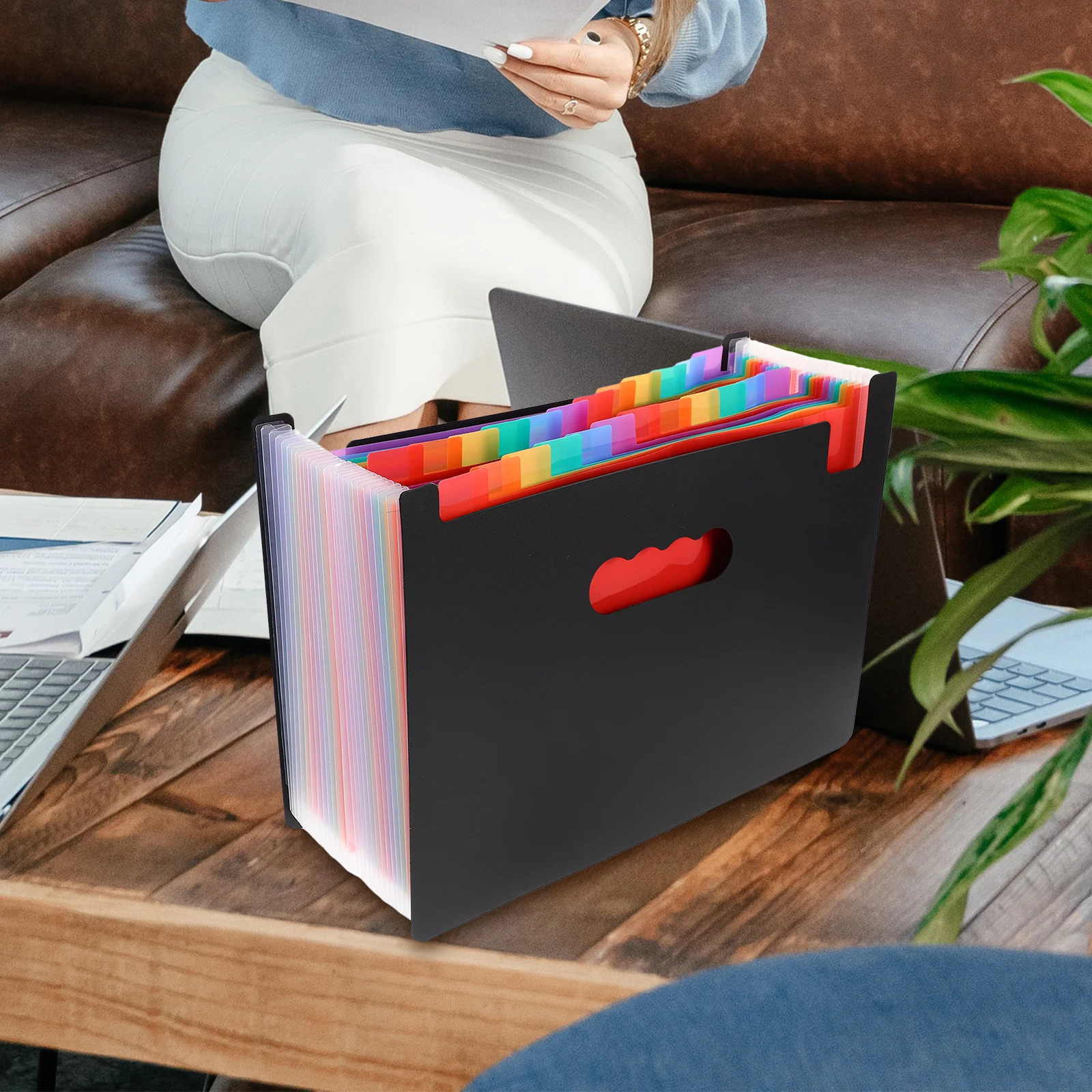 Офисная расширяющаяся папка для файлов - Фотография_4