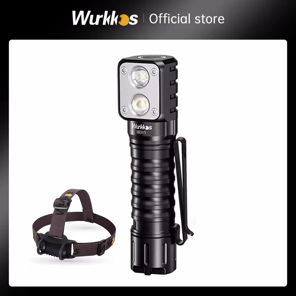 Налобный фонарь wurkkos hd15