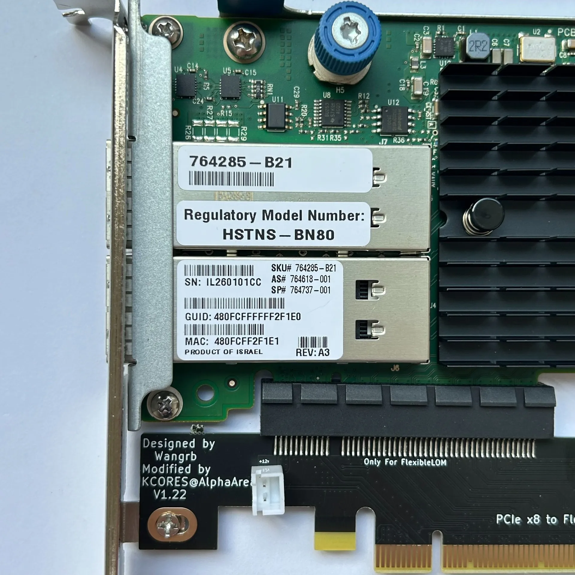 Сетевая карта известного бренда 544 flr-q sfp+ - Фотография_5