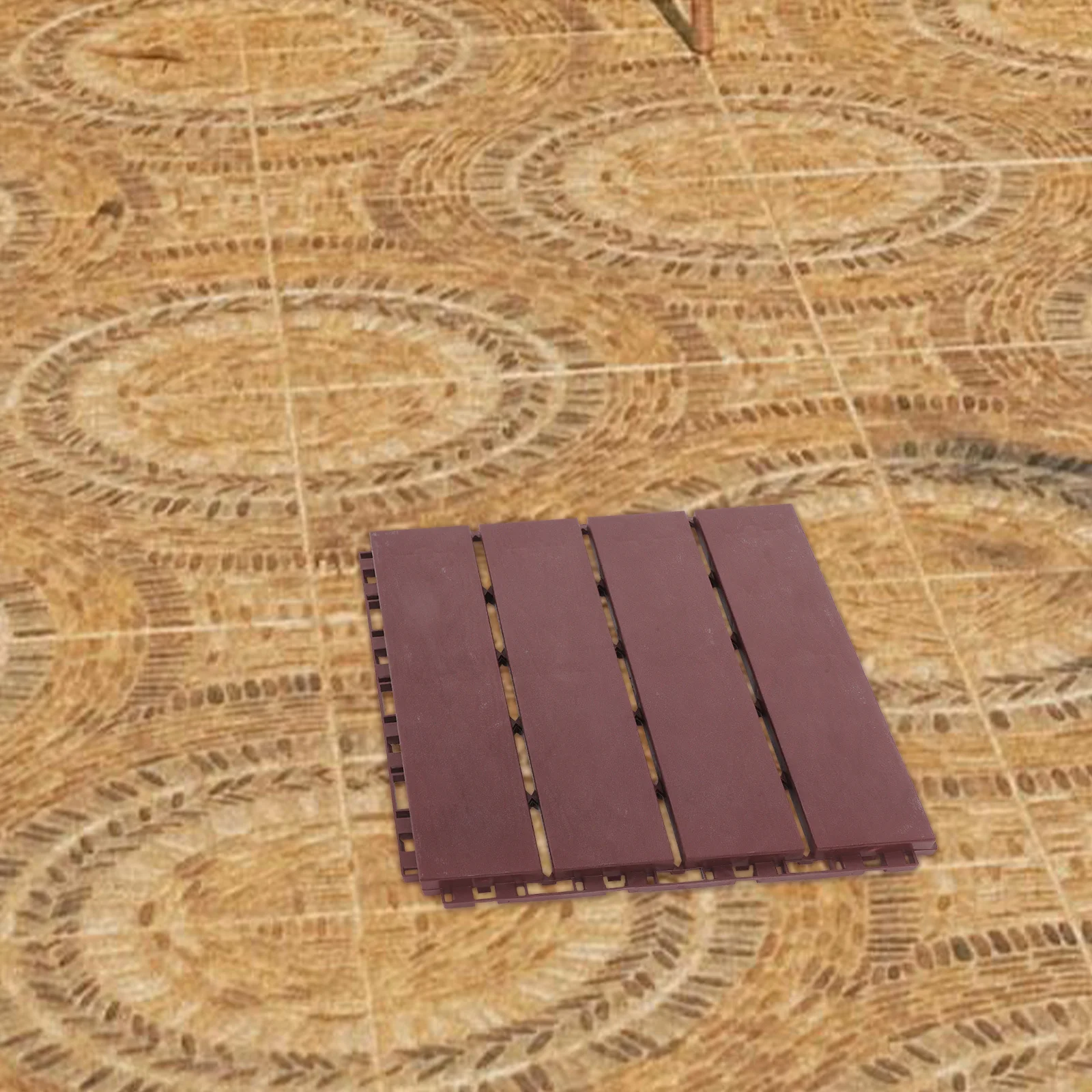 Уличная пластиковая напольная плитка - Фотография_4