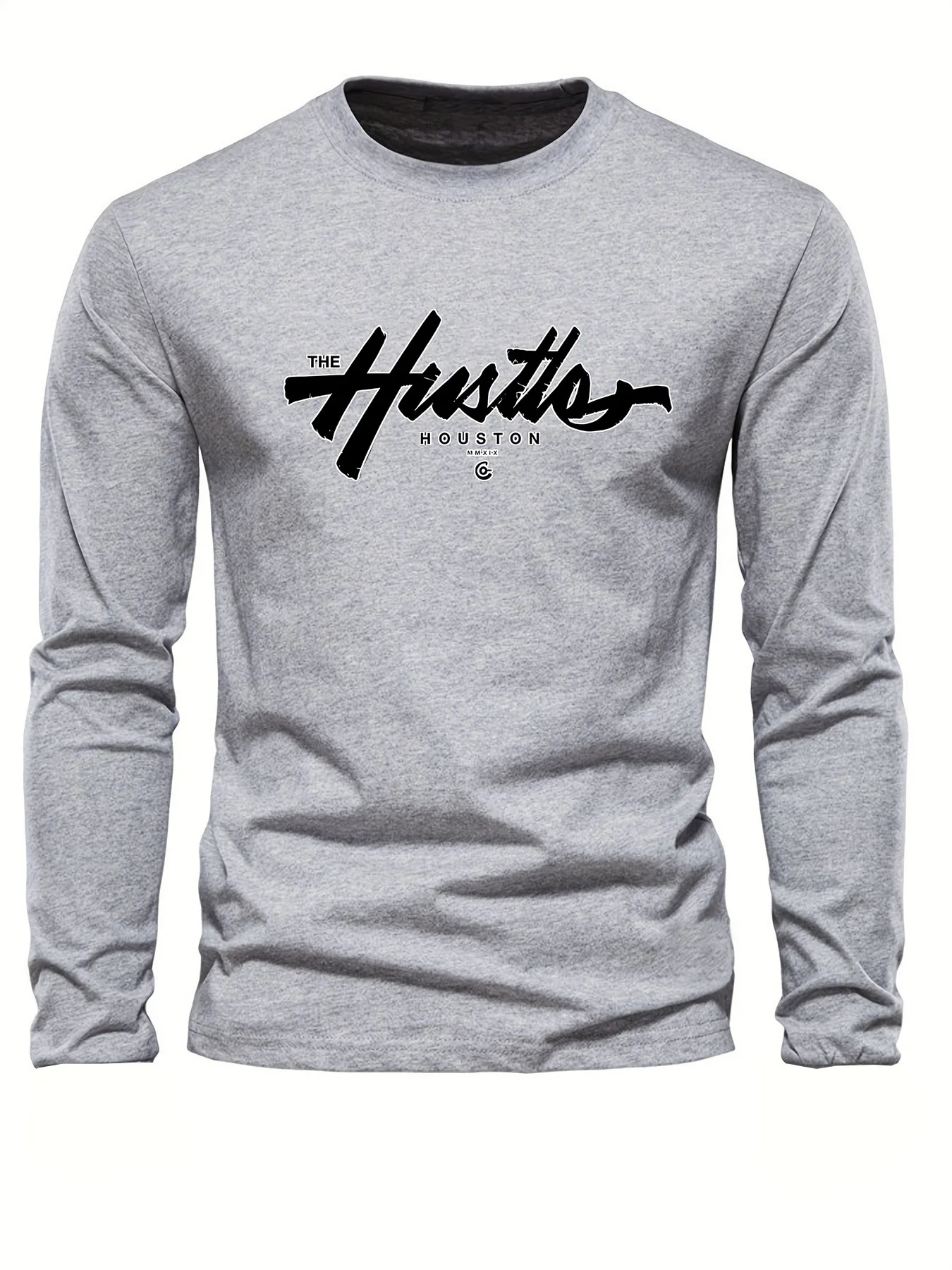 Весенне-осенняя повседневная футболка с длинным рукавом