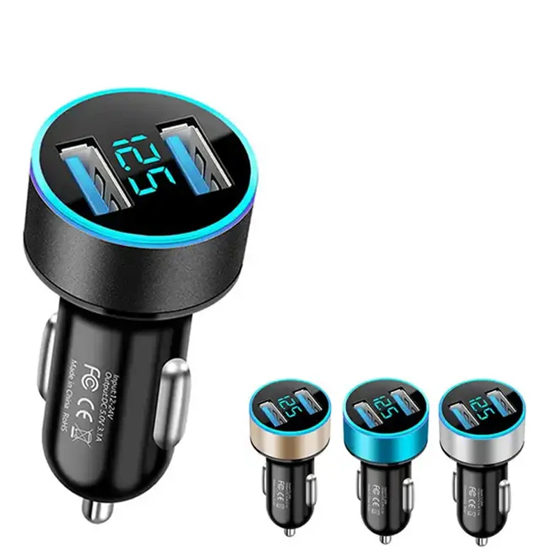 Автомобильное зарядное устройство с двумя usb-портами