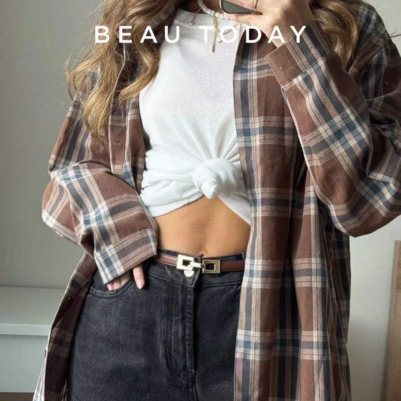 Beautoday коричневые ремни женские - Фотография_2