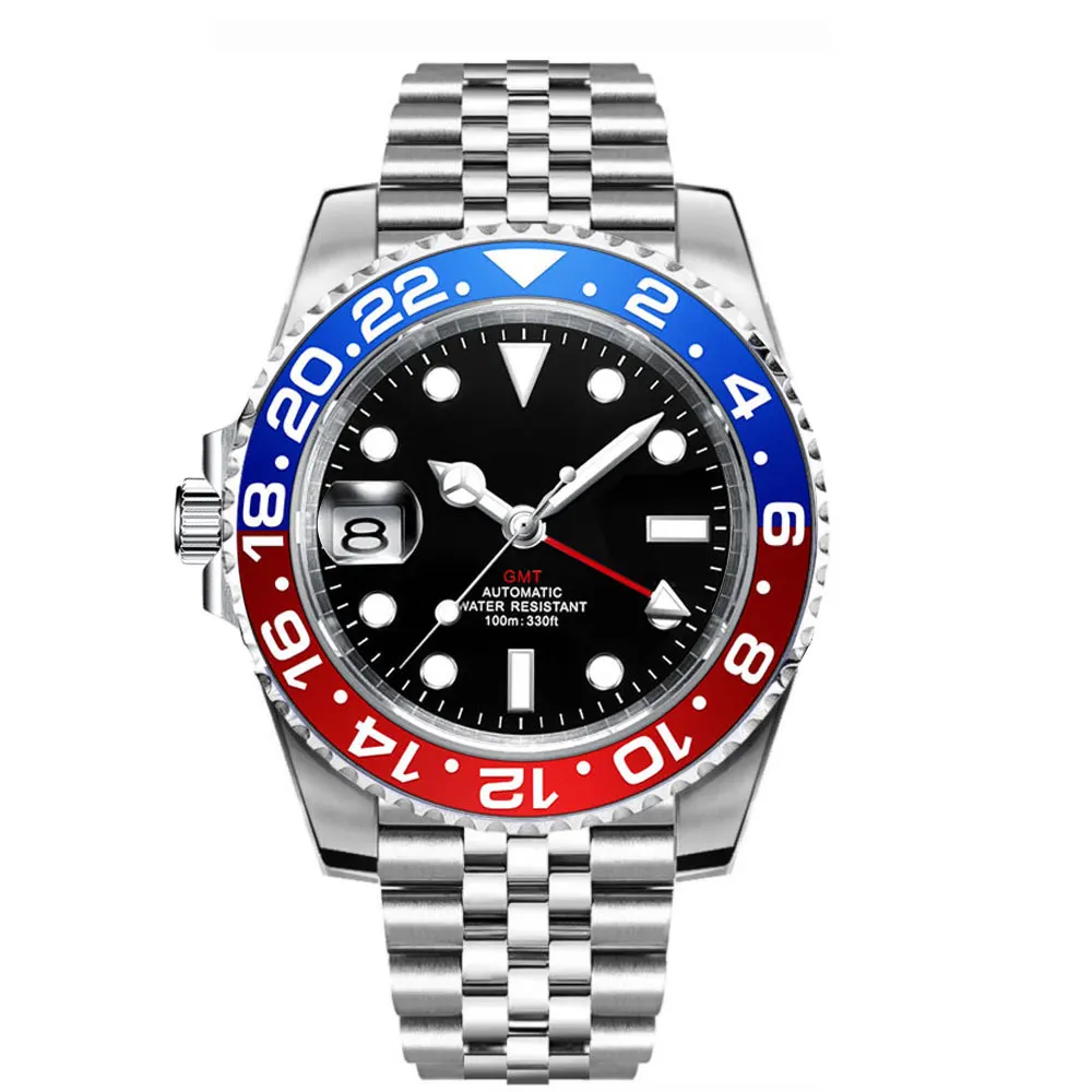 Новые мужские механические наручные часы с логотипом corgeut - Фотография_4