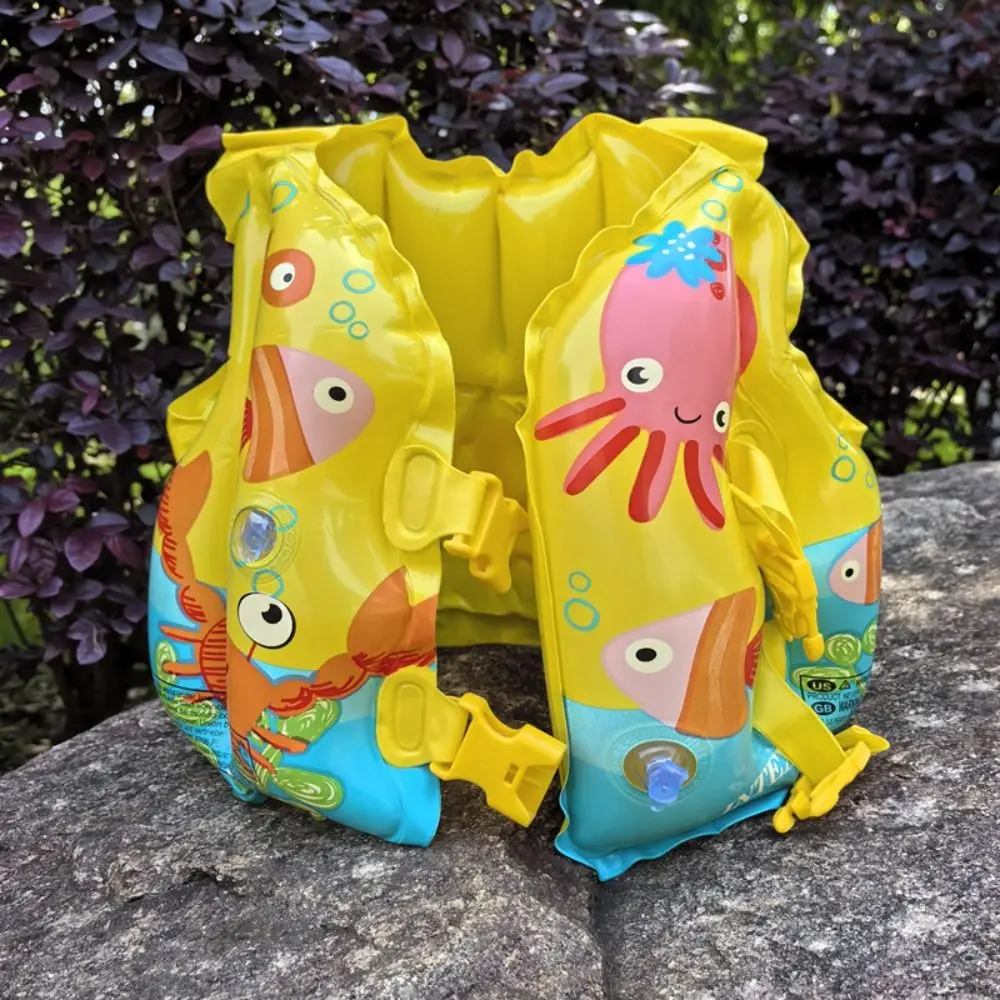 Не спадающий детский жилет плавучести с защитой от опрокидывания - Фотография_3