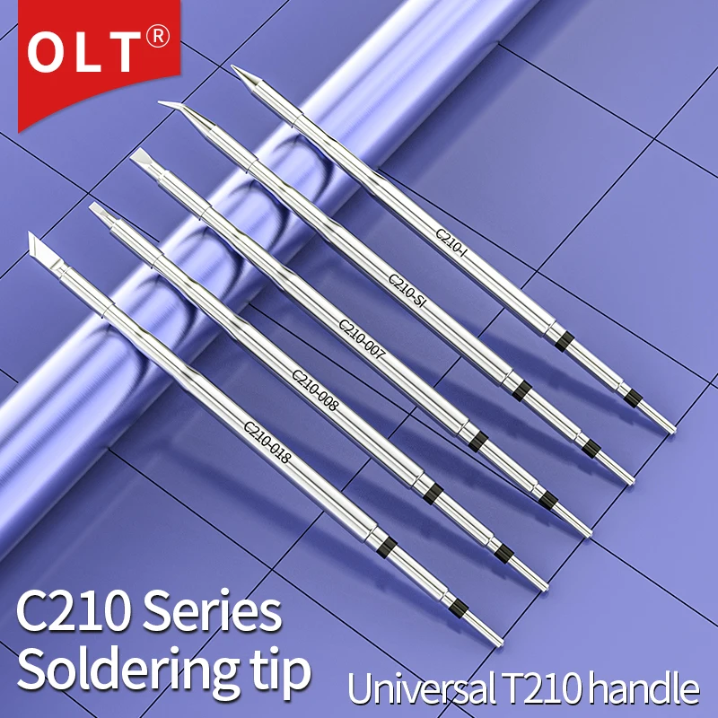 C210 интегрированные наконечники паяльника c210