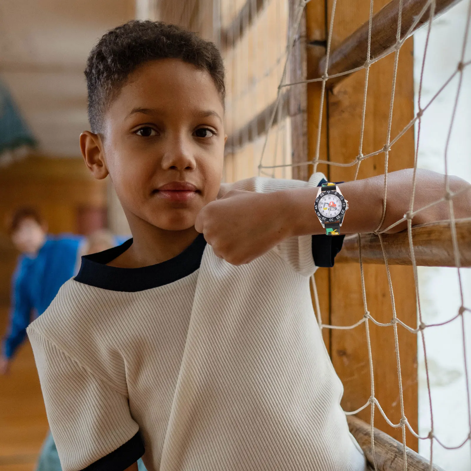 Детские кварцевые часы с 3d мультяшным рисунком - Фотография_2