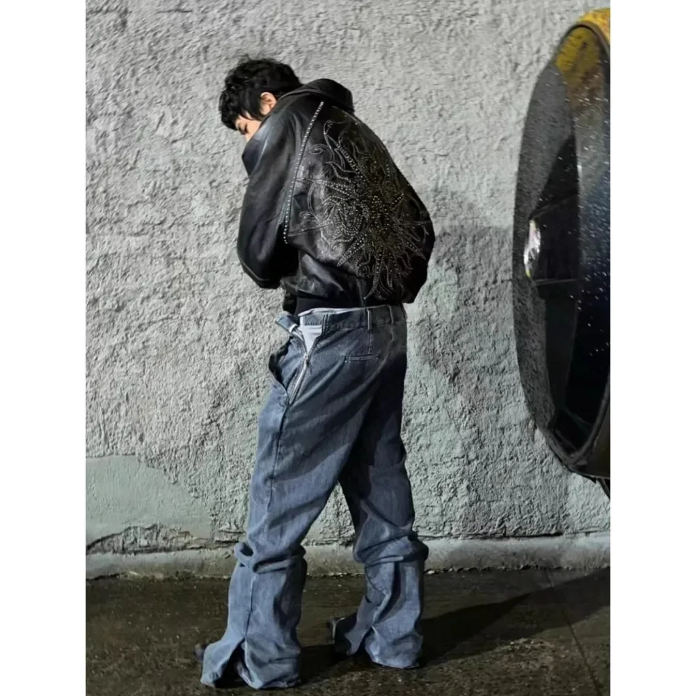 Джинсовые брюки nigo mr - Фотография_2