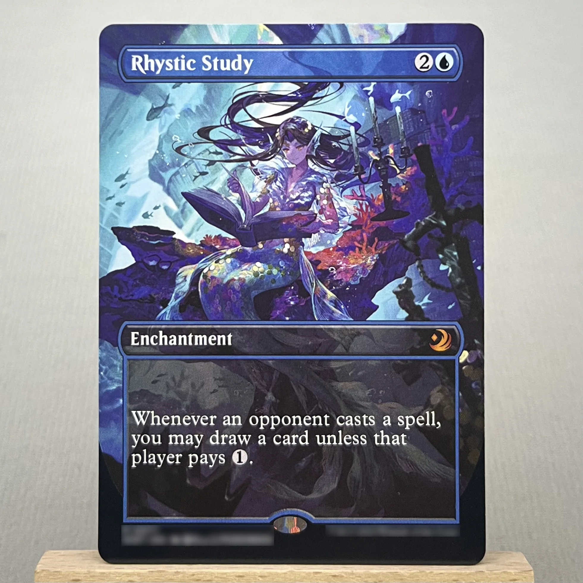 One eld afr mid holo12-i01 tcg прокси волшебные карты sheoldred - Фотография_4
