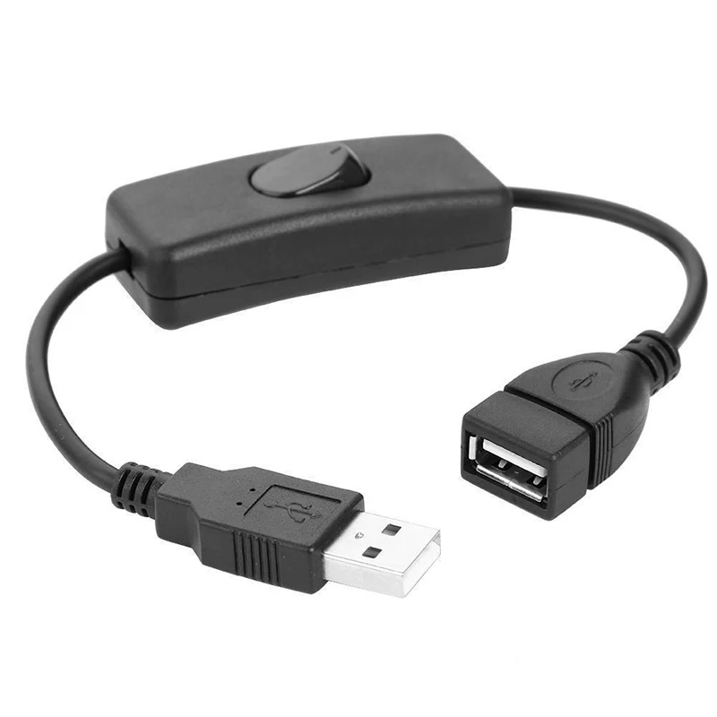 Черный usb-кабель длиной 28 см