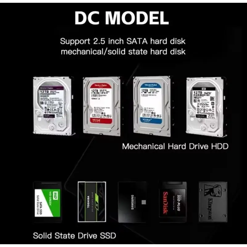 Новый кабель sata to usb 3.0/2.0 type c поддержка 2 - Фотография_4