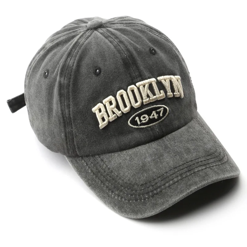 Бейсболки с вышивкой в стиле ретро brooklyn - Фотография_3
