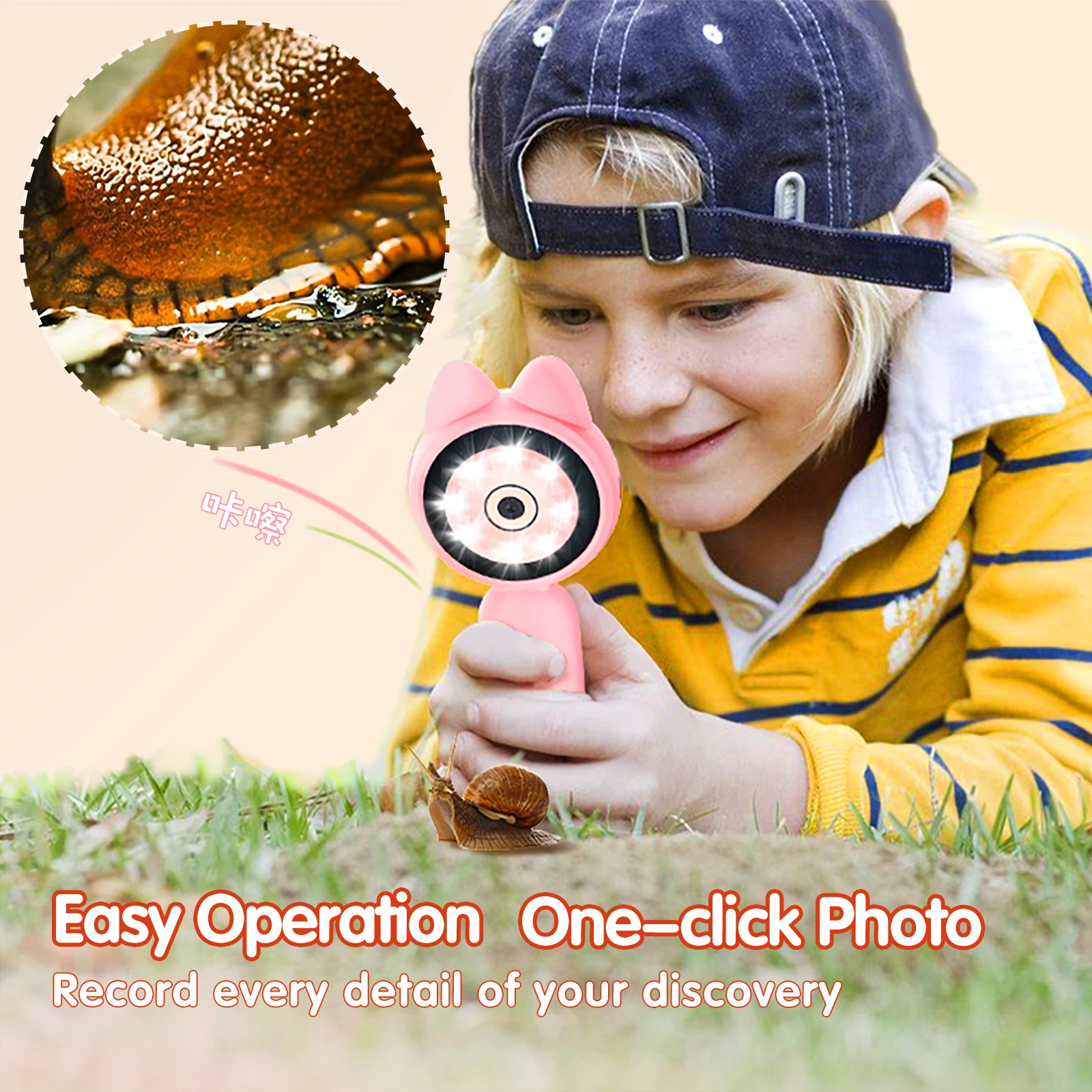 Ручной мини-микроскоп для детей - Фотография_5