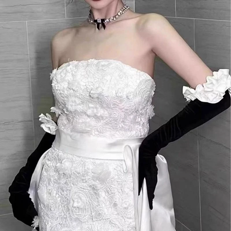 39bb вечерние длинные перчатки - Фотография_3