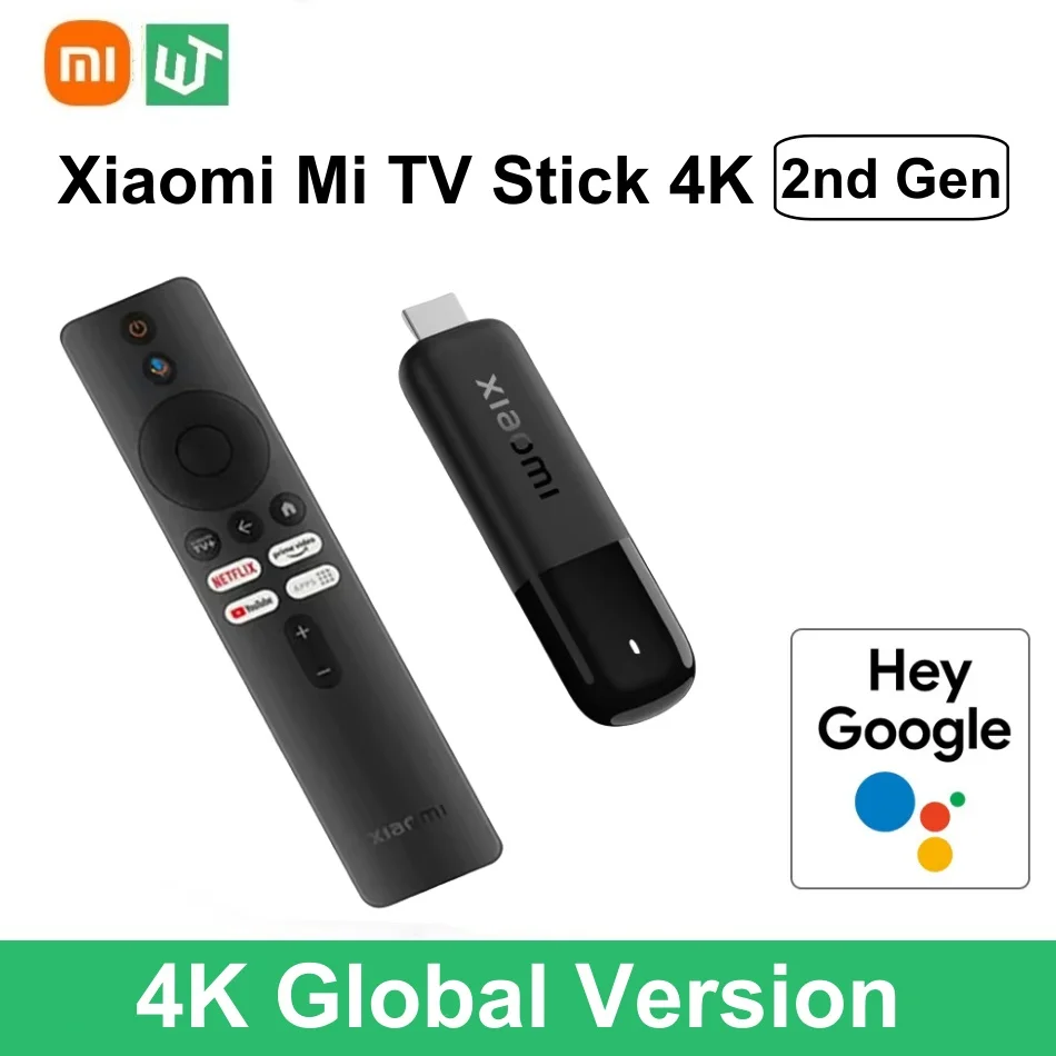 Xiaomi tv stick 4k 2-го поколения 2025 глобальная версия bluetooth 5