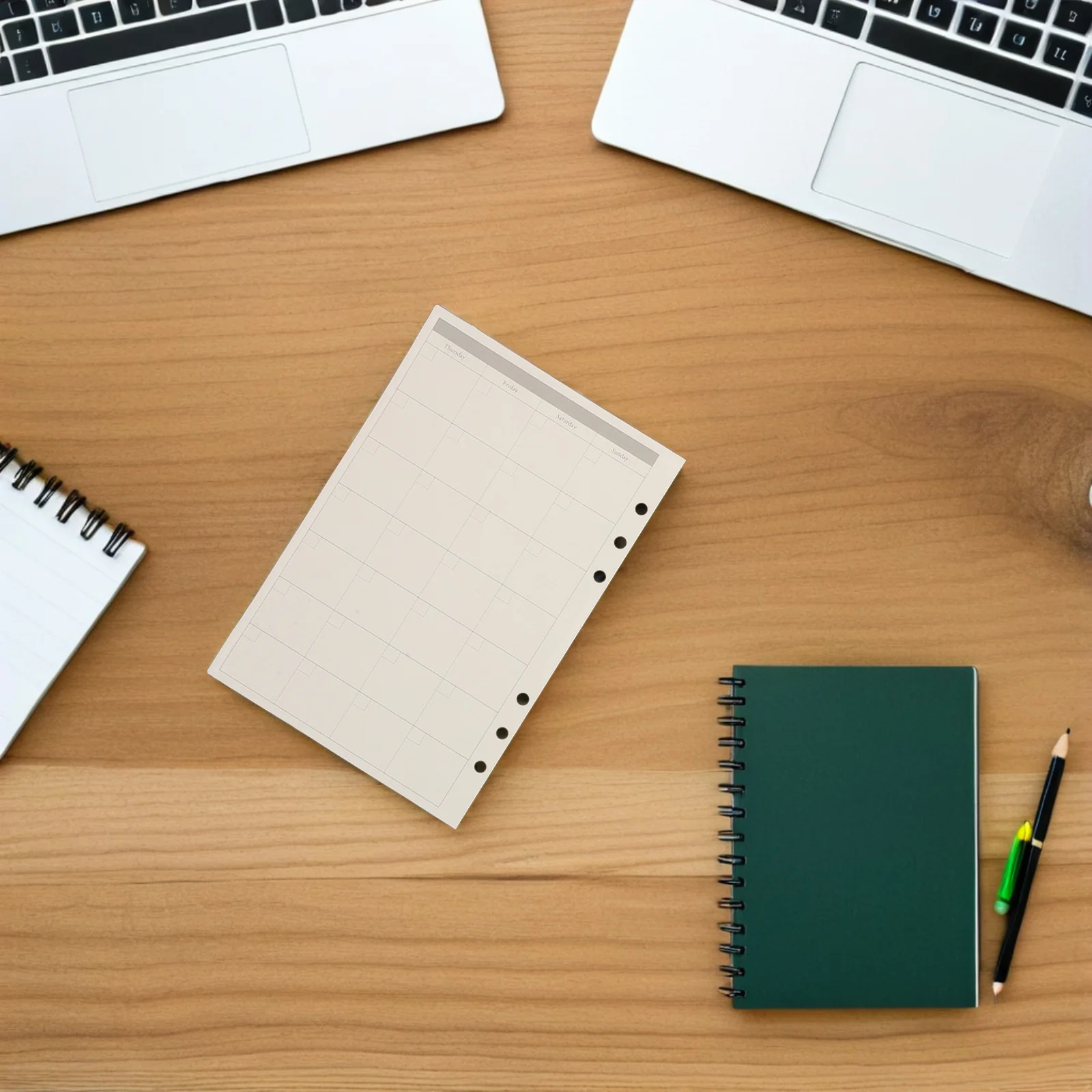 3 книги 3a5, сменные стержни для планировщика с 6 отверстиями - Фотография_5