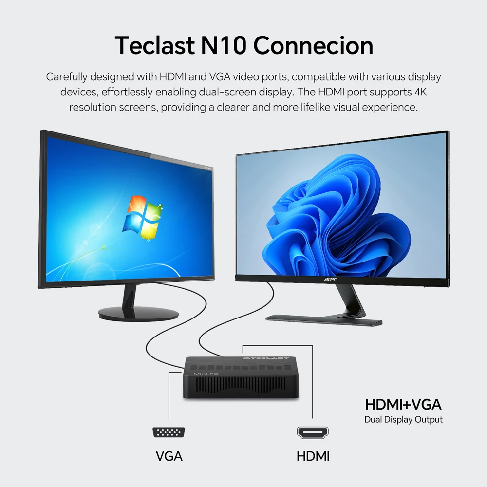 Teclast n10 мини-пк intel n4000 - Фотография_5