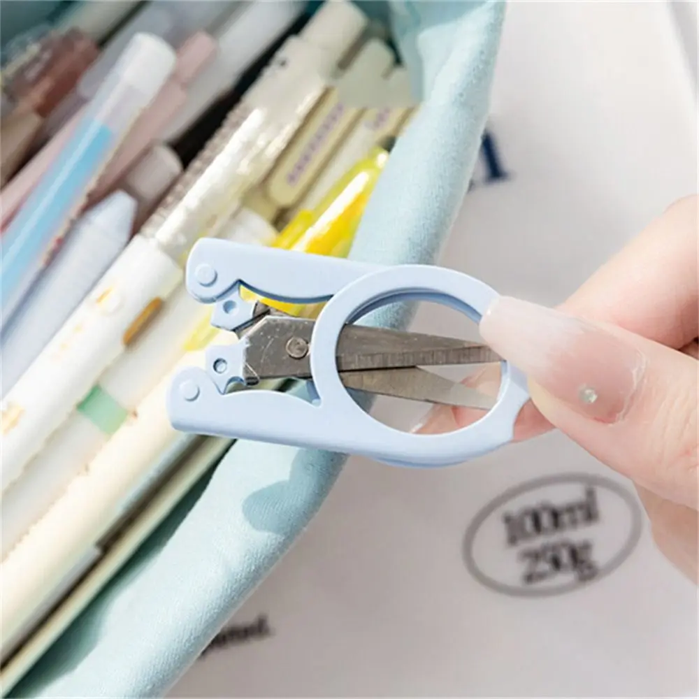 Цветные складные ножницы morandi для путешествий - Фотография_3