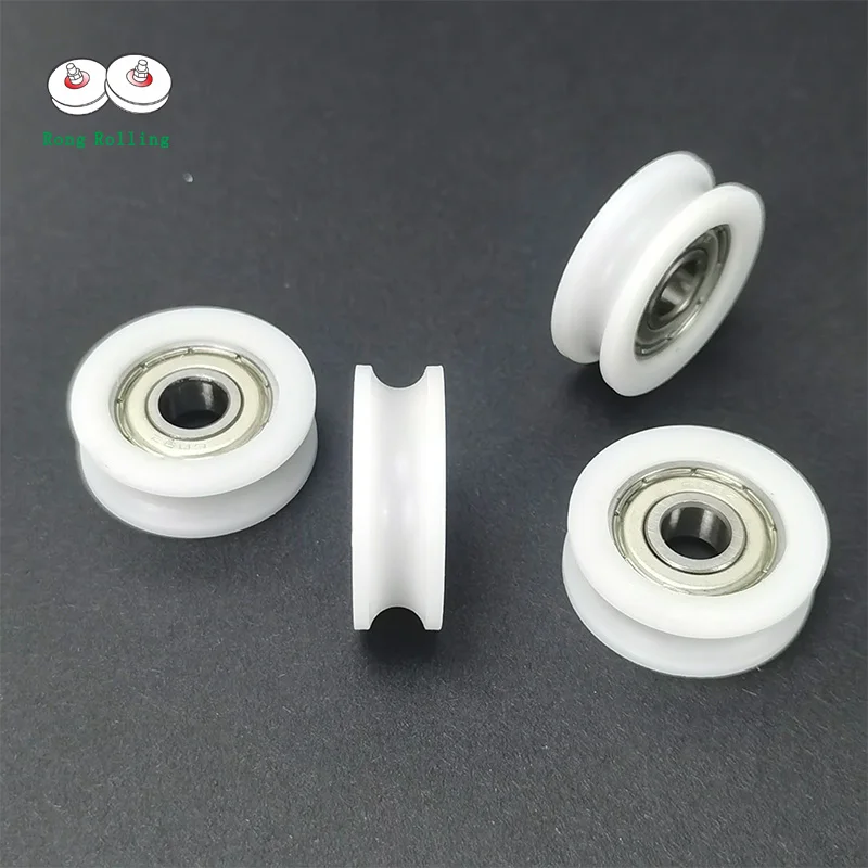 U-образный пластиковый шкив для раздвижных дверей - Фотография_2