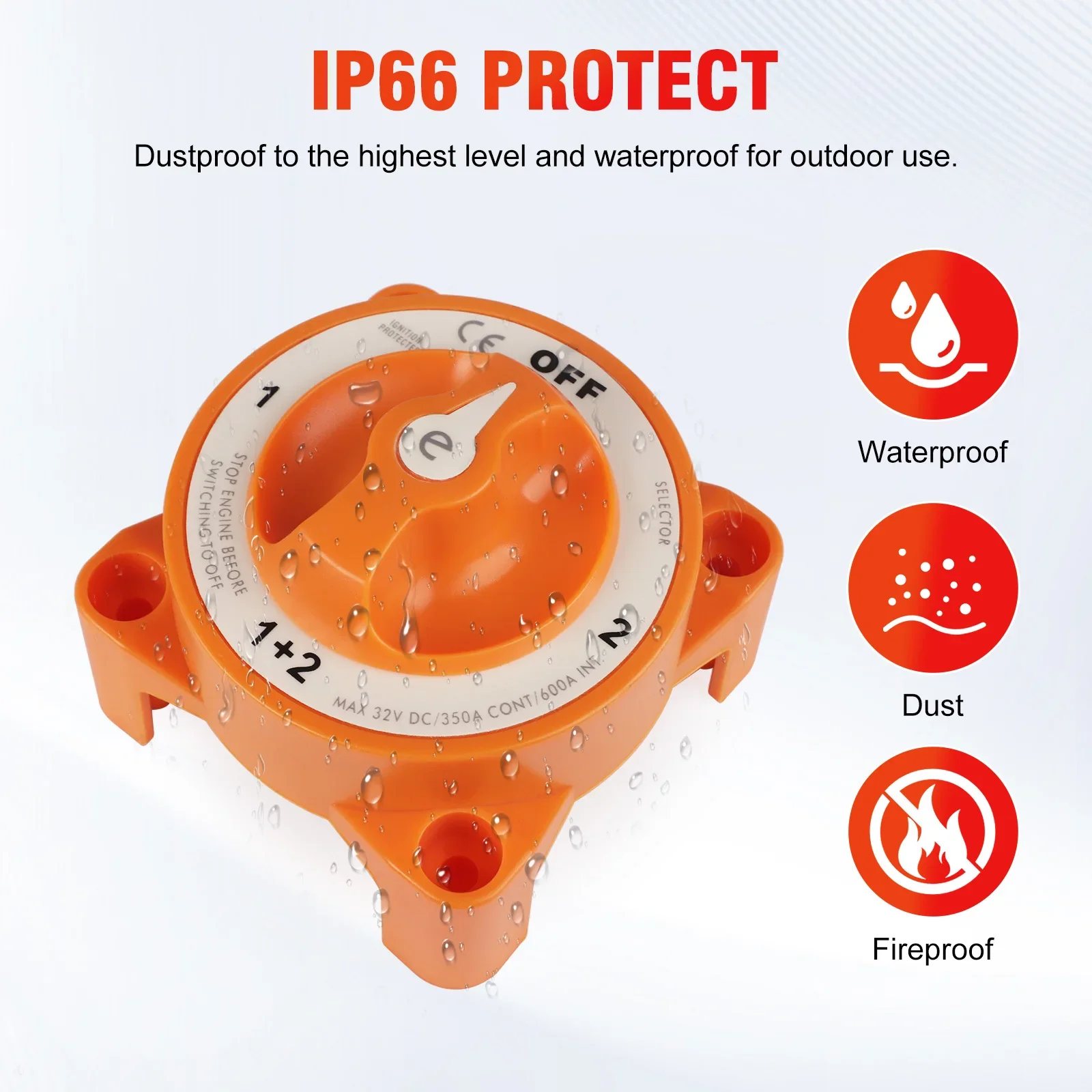 325a 32v dc 4-позиционный изолятор отключения 9002e e-series - Фотография_4