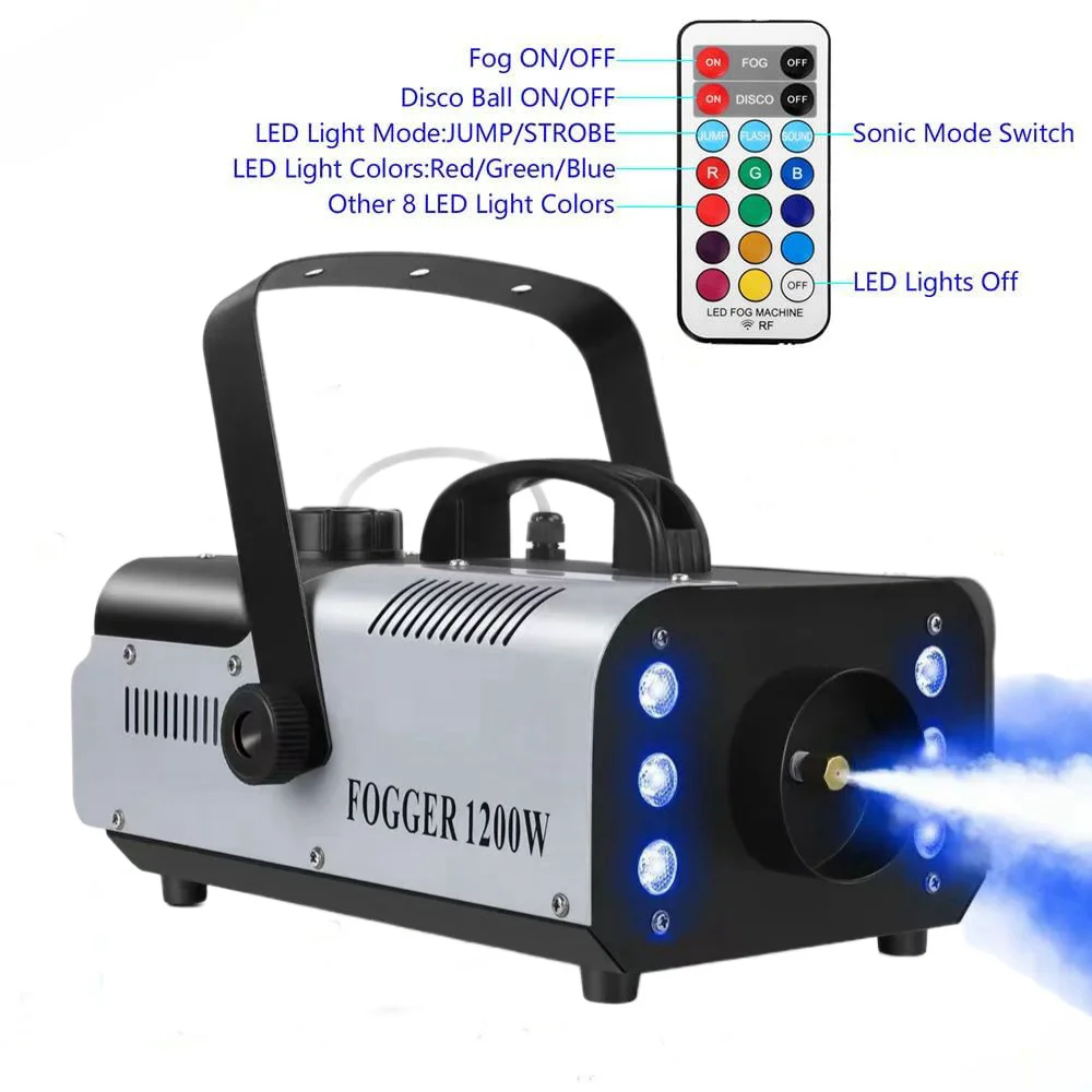 Rgb светодиодный дымовой туман - Фотография_5