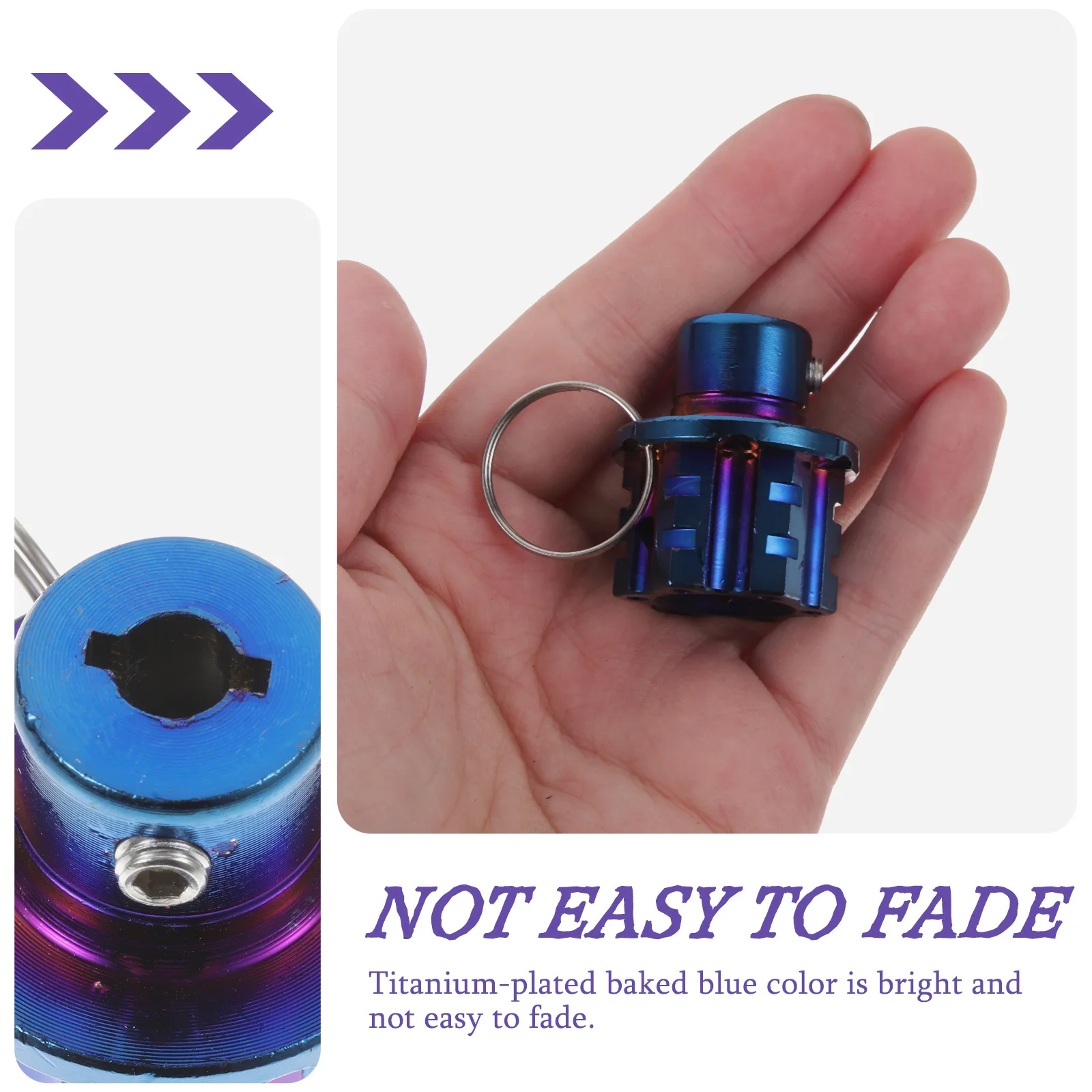 Крышка ключа мотоцикла из титанового сплава с чпу - Фотография_5