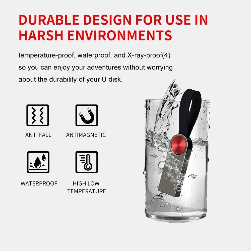 Флешка usb 3 0 металлический usb флеш-накопитель с бесплатным логотипом - Фотография_3