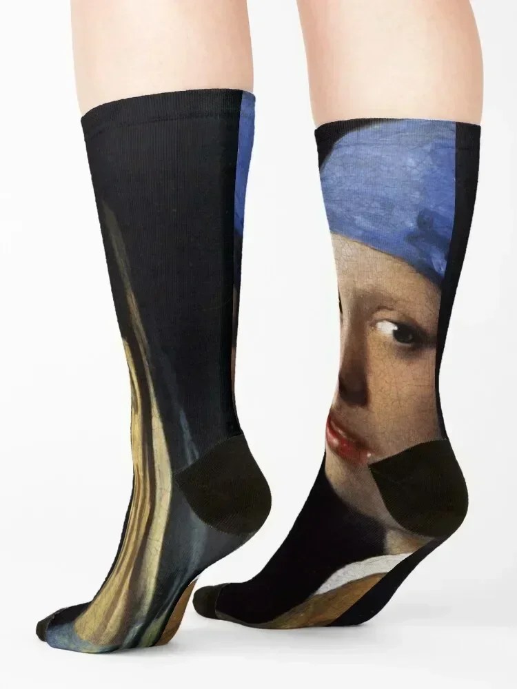 Носки girl with the pearl earring от johannes vermeer - Фотография_4