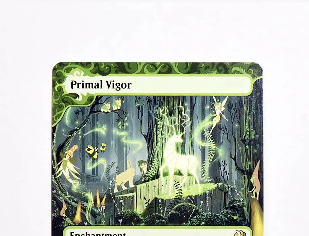 Vigor) holo tcg волшебная прокси-карточная - Фотография_3