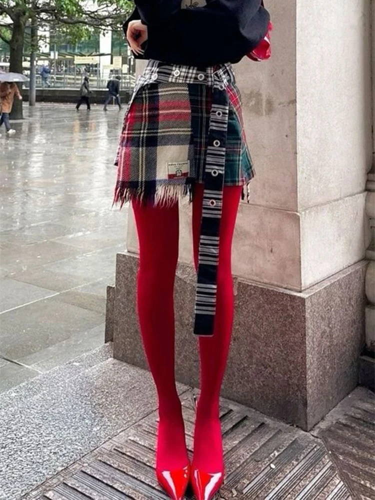 Trendix новые красные чулки женские - Фотография_5