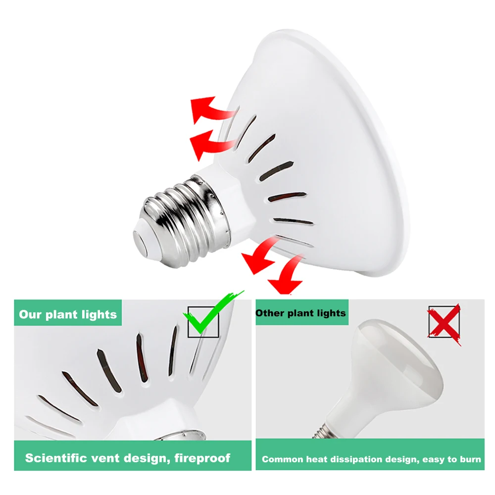 126 200 300 светодиодов led grow - Фотография_5