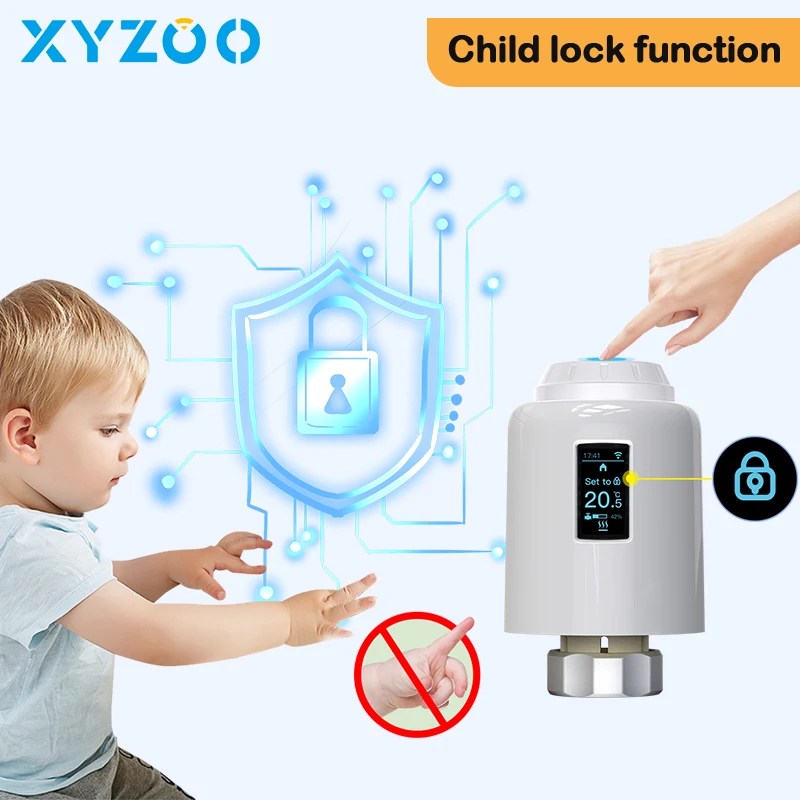 Tuya smart trv привод радиатора - Фотография_6