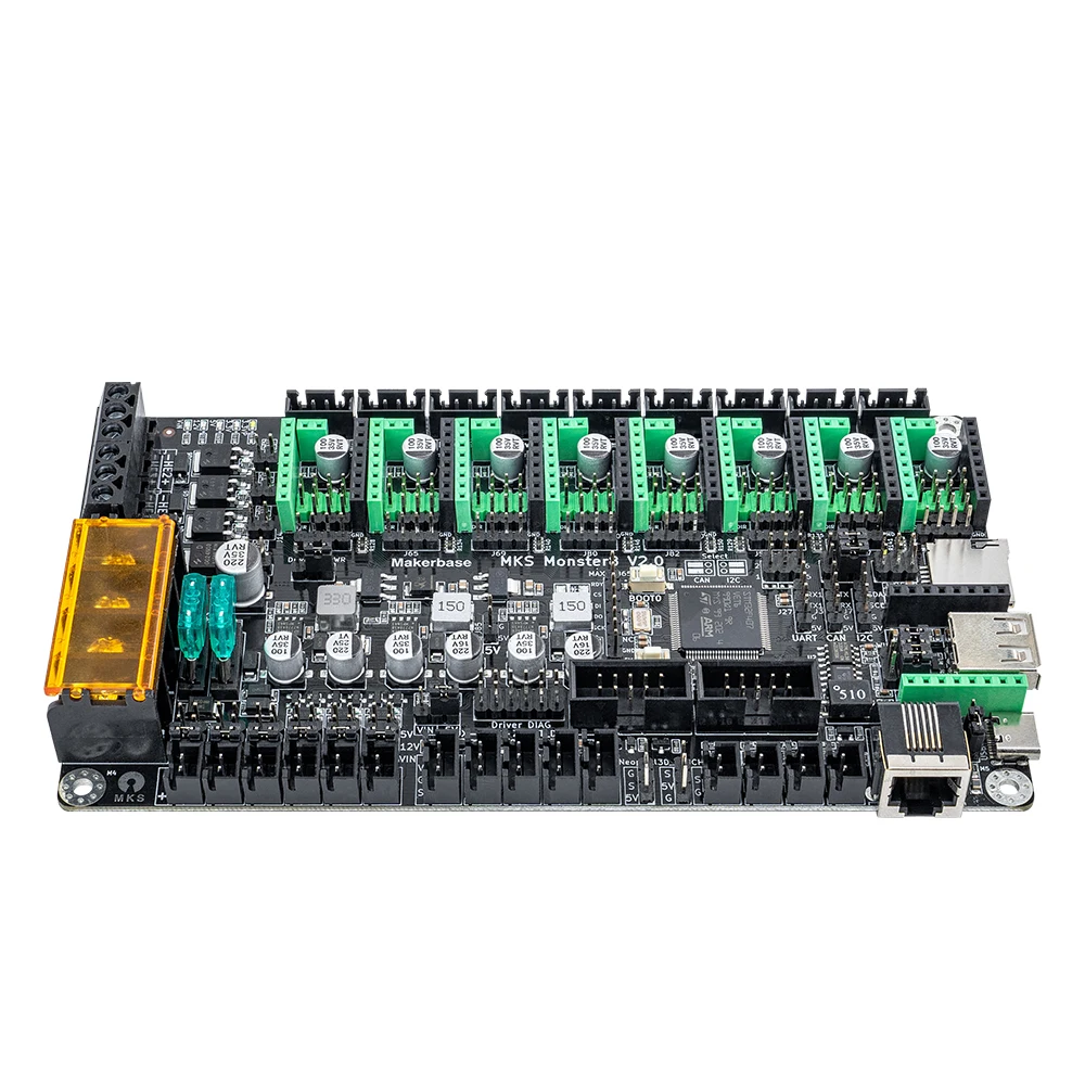 Makerbase mks monster8 v2 32 бит - Фотография_5